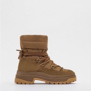 ZARA Leather Boots